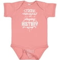 thumbnail image 3 of Inktastic Women Empowerment Strong Women Are Shaping History Girls Baby Bodysuit, 3 of 5