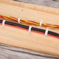 thumbnail image 4 of 100Pcs Cable Ties 20mm Jumper Wires Fixing with Nail, 4 of 5