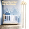 thumbnail image 3 of Toorise Nordic Wooden Hair Clips Organizer Wall Hanging Princess Girls Hair Bow Holder Cute Cloud Shape Baby Headband Storage Hanger for Girls Room Bedroom Home Decoration, 3 of 9