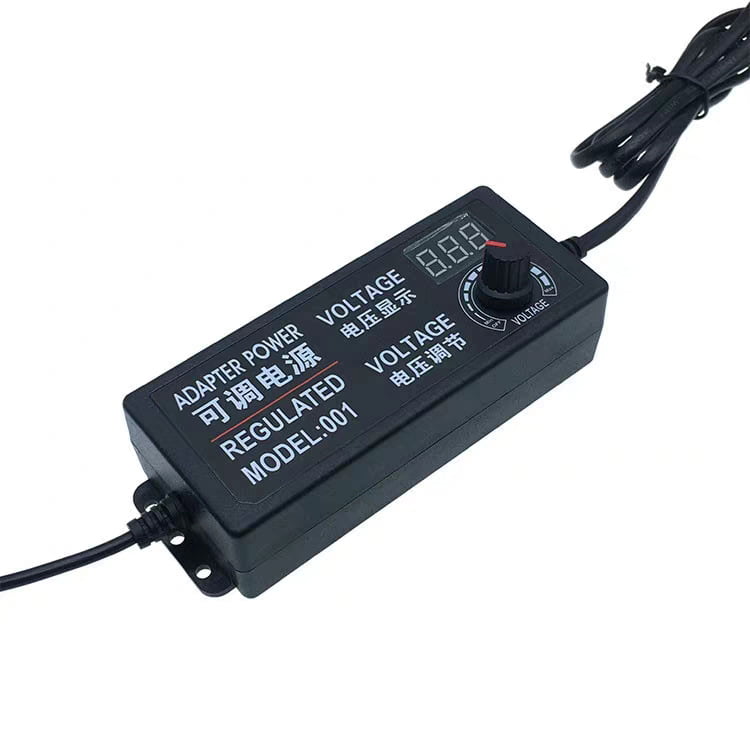 9-24V 3A 72W Adjustable Power Adapter Speed Control Volt AC/DC Supply Display 