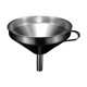 thumbnail image 1 of Embudo de acero inoxidable Embudo de cocina Aparato de cocina Multifunción con filtro para llenar botellas para leche líquida doméstica 13 centímetros, 1 of 9