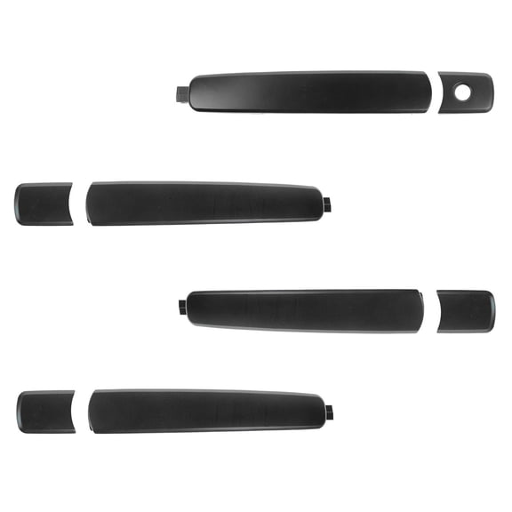 TRQ Front and Rear Exterior Door Handle Set Fits 2003-2008 Infiniti FX35 FX45 2003-2007 Nissan Murano 2008-2013 Rogue 2014-2015 Rogue Select