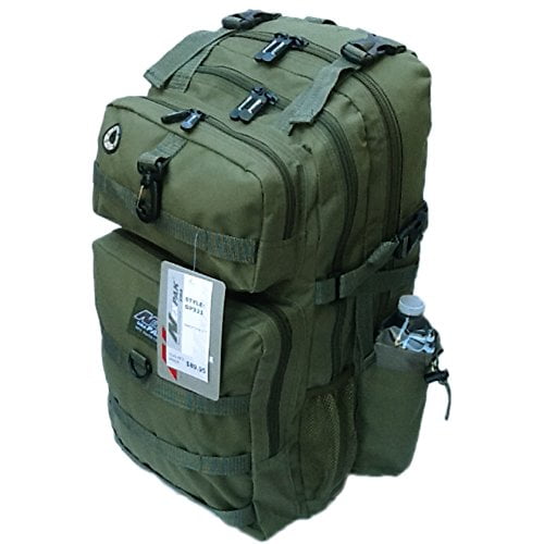 Nexpak 22" Tactical Military Camping Hiking Outdoor Backpack w/MOLLE Straps DP321ODGN OD Green