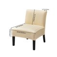 thumbnail image 3 of Black swivel dining chair with elastic stool cover, 3 of 5