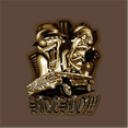 thumbnail image 3 of Rollin Hard men's Sideshow Lowrider brown classic fit front and back print graphic tee shirt, 3 of 5