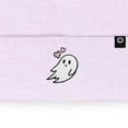 thumbnail image 2 of Dalix Heartly Ghost Embroidered Beanie Hat Knit Cap Cold Weather Womens in Lavender, 2 of 5