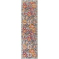 thumbnail image 7 of JONATHAN Y MODERN PERSIAN 2 x 8 Runner Rug, Boho Vintage Trellis - Ivory/Navy/Multi, MDP205C-28, 7 of 7