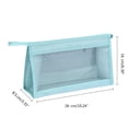 thumbnail image 5 of Mesh Cosmetic Bag Makeup Storage Bag Handbag Cosmetic Organizer Bag Large Capacity Toiletry Bag for Travel Portable, 5 of 13