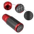 thumbnail image 3 of Unique Bargains 1 Set 6 Speed Pattern Universal Aluminum Modified Shift Knob for Cars with 3 Adapters M8 M10 M12 Red, 3 of 7