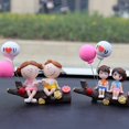 thumbnail image 4 of Adornos para coche Lindo árbol en forma de pareja Accesorios para coche Adornos para coche Globo de confesión, 4 of 6