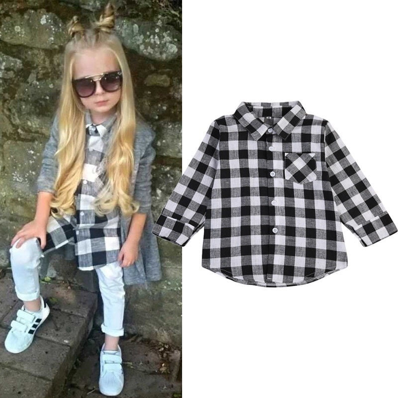 baby boy checkered shirt
