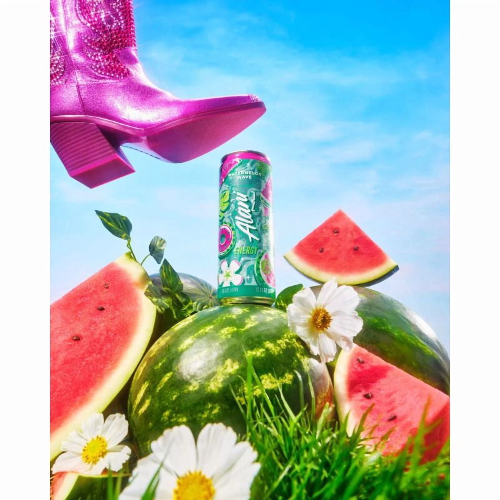 New Alani Nu Energy Drink Watermelon Wave 12 Fl oz (6 Pack)