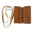 thumbnail image 2 of Universal Motorcycle Grip Covers/ Shock Absorption/ Throttle Grip Covers/ PU Brown, 2 of 4