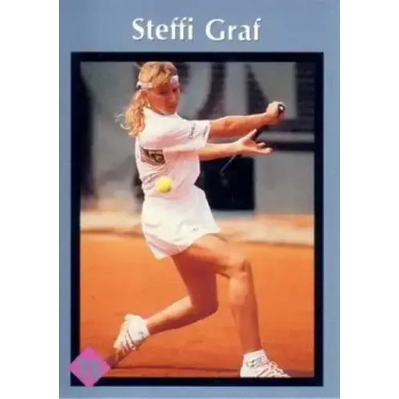 Steffi Graf 1991 Tuff Stuff Jr tennis card