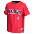 thumbnail image 2 of Youth GameDay Greats #1 Red Arizona Wildcats Lightweight Baseball Fashion Jersey, 2 of 4