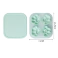 thumbnail image 3 of Molde Con Estampado De Pata De Gato, Seguro, Reutilizable, Desmoldeo Rápido, Garra De Gato, Bandeja De Cubo Bonita, Molde Para Hornear, Molde De Hielo Con Tapa De Pp Para Hornear Comida De Hielo Speravity HA025062-05, 3 of 3