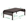 thumbnail image 2 of Allsop Metal Art Ergo3 Adjustable Monitor Stand with 15" Wide Platform, 2 of 6