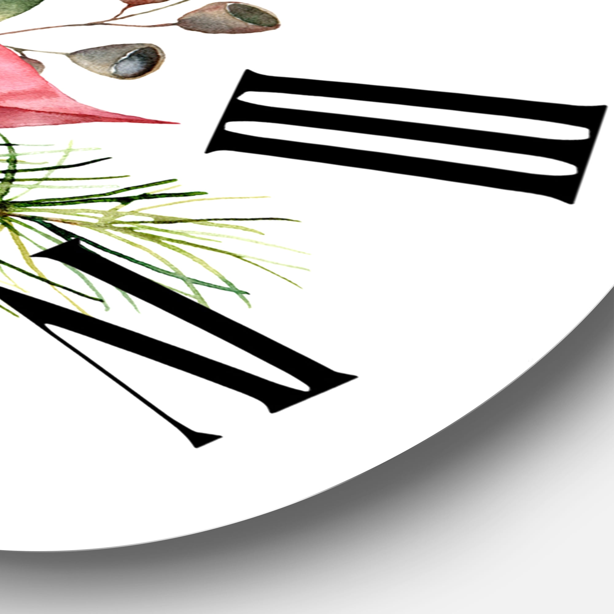Designart 1 in Quartz Traditional Wall Clock