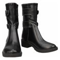 thumbnail image 2 of Zapatos Negros De Anime, Botas De Cosplay Antideslizantes De Cuero Pu, Botas De Tubo Medio Con Cierre De Cremallera, Accesorios Para Disfraces De Cosplay Serendint AP006408-04, 2 of 6
