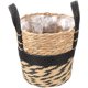 thumbnail image 1 of Maceta decorativa para flores, cesta tejida para flores, cesta de suelo, maceta para flores, 1 of 4
