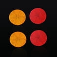 thumbnail image 4 of Reflector Reflectante Macarena 4 Piezas Plástico Para motocicleta ATV Scooter Dirt Bike Go Kart Quad Ruedas Rojo, 4 of 8