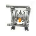 thumbnail image 6 of Chemical Pump Air Operated Double Diaphragm Pumps, 1/2'' 19L/min Pneumatic Aluminum Alloy Liquid Fuel Pump Water Treatment, 6 of 7