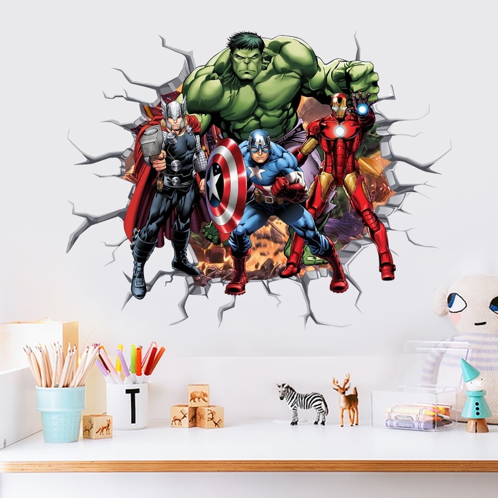 Who Sells Superhero Wall Stickers in Store: Top Retailers Revealed