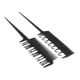 thumbnail image 5 of Seitruly Handheld Afro Hair Pick Lift Comb Curly Comb Hair Oily Men's Wide Tooth Hair Type2, 5 of 6