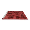 thumbnail image 2 of Ahgly Company Machine Washable Indoor Rectangle Abstract Red Modern Area Rugs, 8' x 12', 2 of 4
