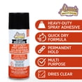 thumbnail image 4 of (3 pack) Aleene's DIY Craft Heavy-Duty Adhesive Spray 11 oz, Strong Hold, 4 of 10