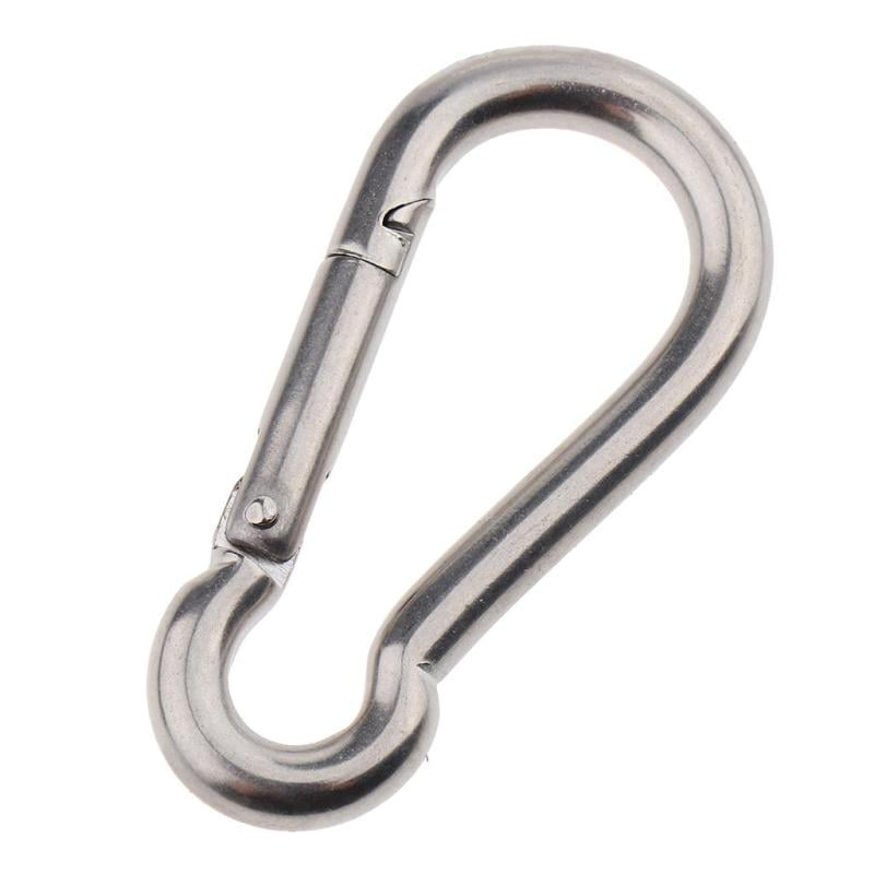 High Strength Spring Snap Link Hook Keychain Carabiner Clip Outdoor Sports 