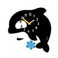 thumbnail image 4 of Reloj de pared grande, silencioso, sin tictac, para comedor Ballena, 4 of 9