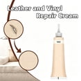thumbnail image 3 of 20ML Leather Repair Gel, Brown Scratch Remover Cream, Furniture Car Seat Shoe Bag Restorer, Vinyl Repair Kit for Couches, Leather Restoration Paste, D, 3 of 8