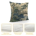 thumbnail image 4 of SHANXI Pillow Covers Throw Pillow Cover Blue and Green Decorative Pillowcases for Living Room Couch Bed Sofa Outdoor 12x12in, 4 of 5