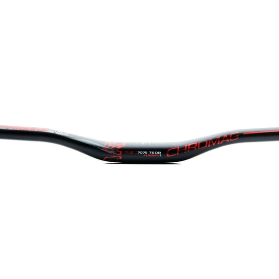 Chromag Fubar OSX Flat/Riser Handlebar - Black 31.8 Clamp 25mm Rise