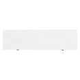 thumbnail image 5 of Evelyn&Zoe Granger Rectangular TV Stand with Log Fireplace for TV's up to 65", White, 5 of 12