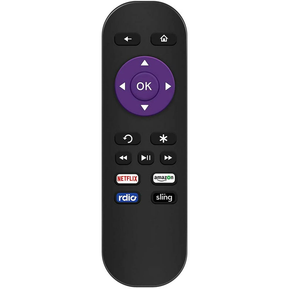 Roku replacement remote 3 for roku streaming media players only 1 2 3 4 