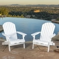 thumbnail image 4 of Milan Outdoor Rustic Acacia Wood Folding Adirondack Chair, 4 of 8