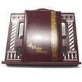 thumbnail image 4 of SmartChoice Funeral and Memorial Service Guest Register Book “in Loving Memory”, Burgundy Leatherette, Split Ring Format with Removable Pages, 7.25x10 Inches, 4 of 4