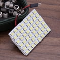 thumbnail image 1 of DC 12V T10 5050 48SMD Panel LED Interior del coche Luz blanca Lámpara de techo de festón Ndcxsfigh Accesorios para autos y motos, 1 of 9