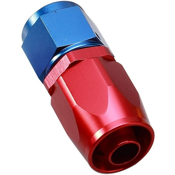 6 An An6 An-6 90 Degree Swivel Oil Fuel Line Hose End Fitting Red
