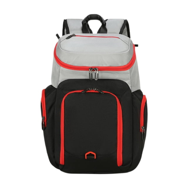 Mochila de baloncesto Sharpla bolsa para equipo deportivo gris y negro