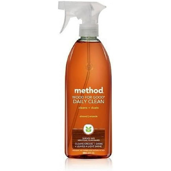 method Wood for Good Almond Cleans   Dusts Daily Clean 28 Fl Oz - Pack of 3