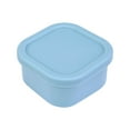 thumbnail image 2 of 1pc Square Silicone Travel Soap Case, Leakproof Soap Holder with Lid, Shatterproof Shampoo Bar Holder for Bathroom, Travel, Gym, Camp, 2 of 7