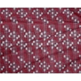 thumbnail image 4 of oneOone Polyester Lycra Fabric Ikat Style Kasuri Printed Fabric 1 Yard 56 Inch Wide, 4 of 4