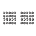 thumbnail image 1 of 40 Pcs MR105- 5X10X4mm Roulement à Billes Acier Double-Bouclier Miniature, Noir, 1 of 7