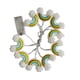 thumbnail image 2 of Rainbow String Light Lámpara De Hadas Decorativa Romántica Rainbow Lantern Ip54 Impermeable Con Pilas Luz Cálida Para Interior / Exterior Home Garden Party Holiday 1.8M 10Led Minnieouse HA014614-00, 2 of 6