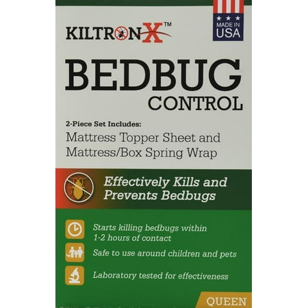 KiltronX Bedbug Solution Mattress Topper Sheet & Mattress ...