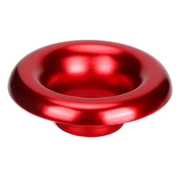 MAYUJIAA 3in Aluminum Alloy Short Ram Cold Air Engine Intake Speed Flow Turbo Horn Stack Red QM321-8664