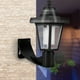 thumbnail image 5 of Lámpara de pared LED solar para exteriores para balcón, patio y jardín, 5 of 10